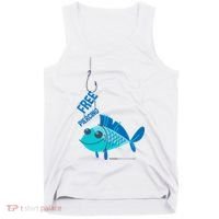 Funny Fish Free Piercing Tank Top thumb 0