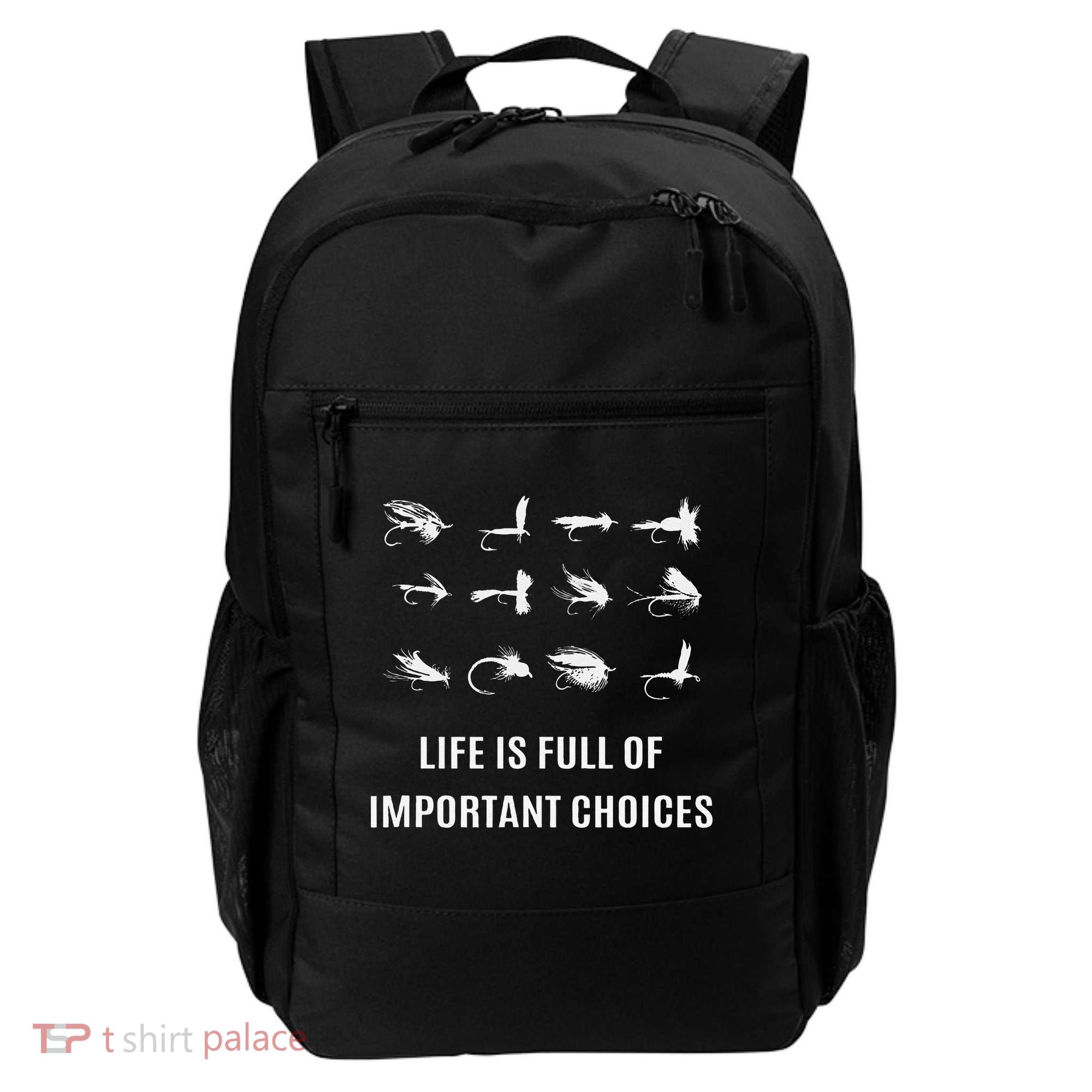 Fly Fishing Fisherman Gift Backpack