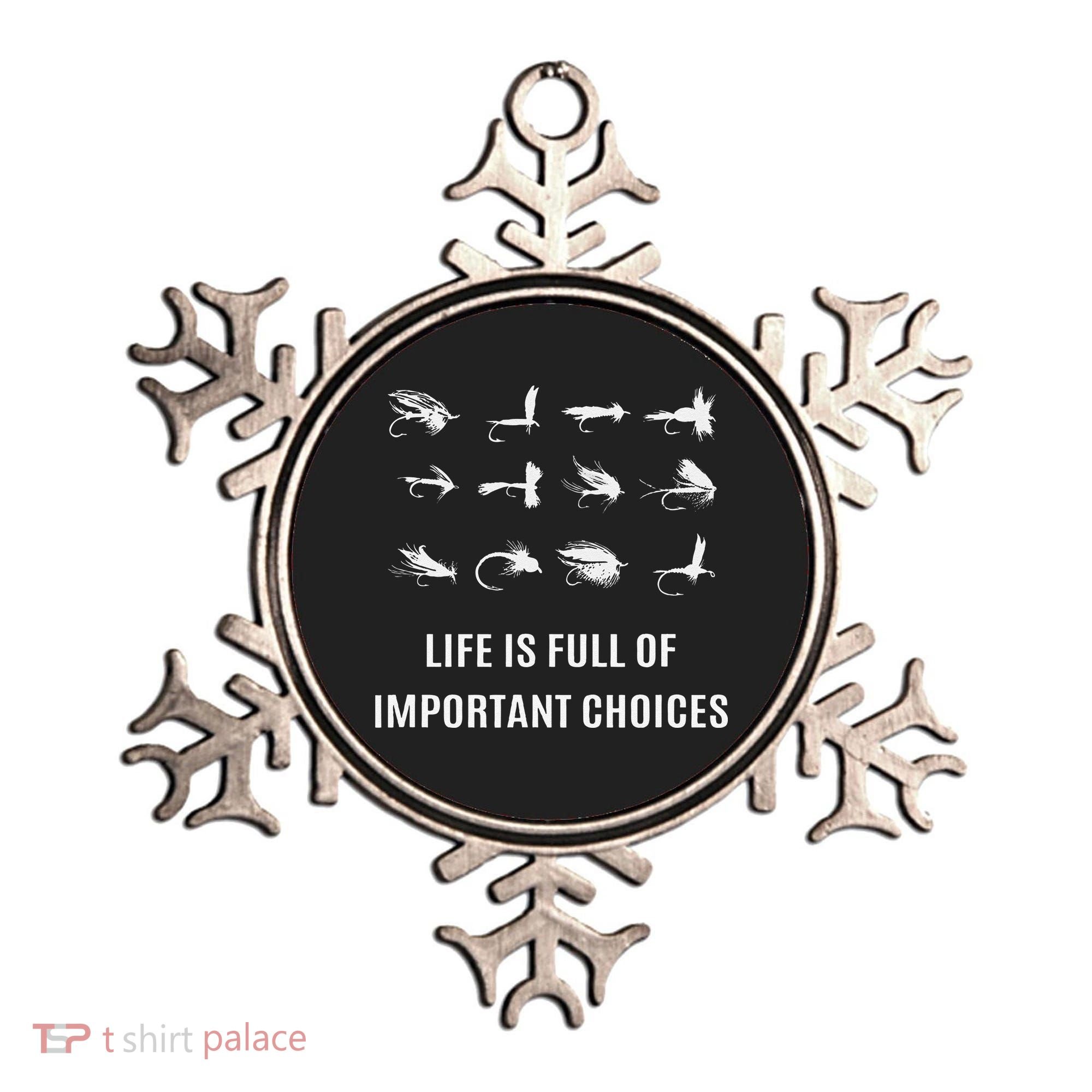 Fly Fishing Fisherman Gift Ornament