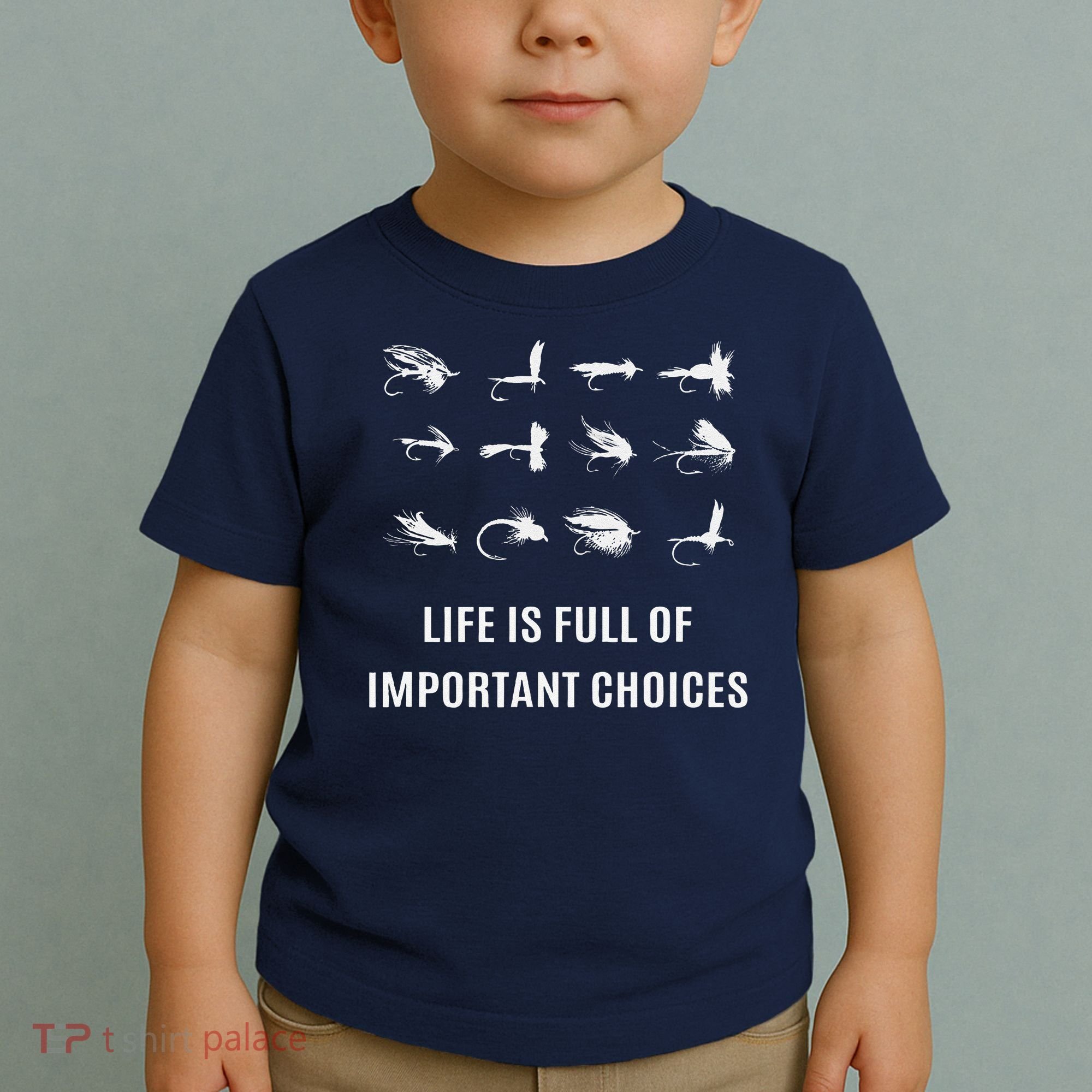 Fly Fishing Fisherman Gift Toddler T-Shirt