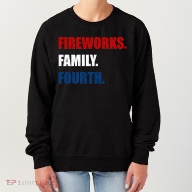Fireworks Family Fourth Women's Sweatshirt