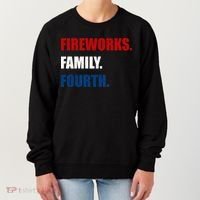 Fireworks Family Fourth Women's Sweatshirt thumb 0