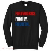 Fireworks Family Fourth Sweatshirt thumb 0