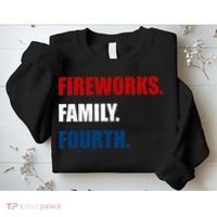 Fireworks Family Fourth Sweatshirt thumb 2