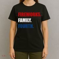 Fireworks Family Fourth T-Shirt thumb 4