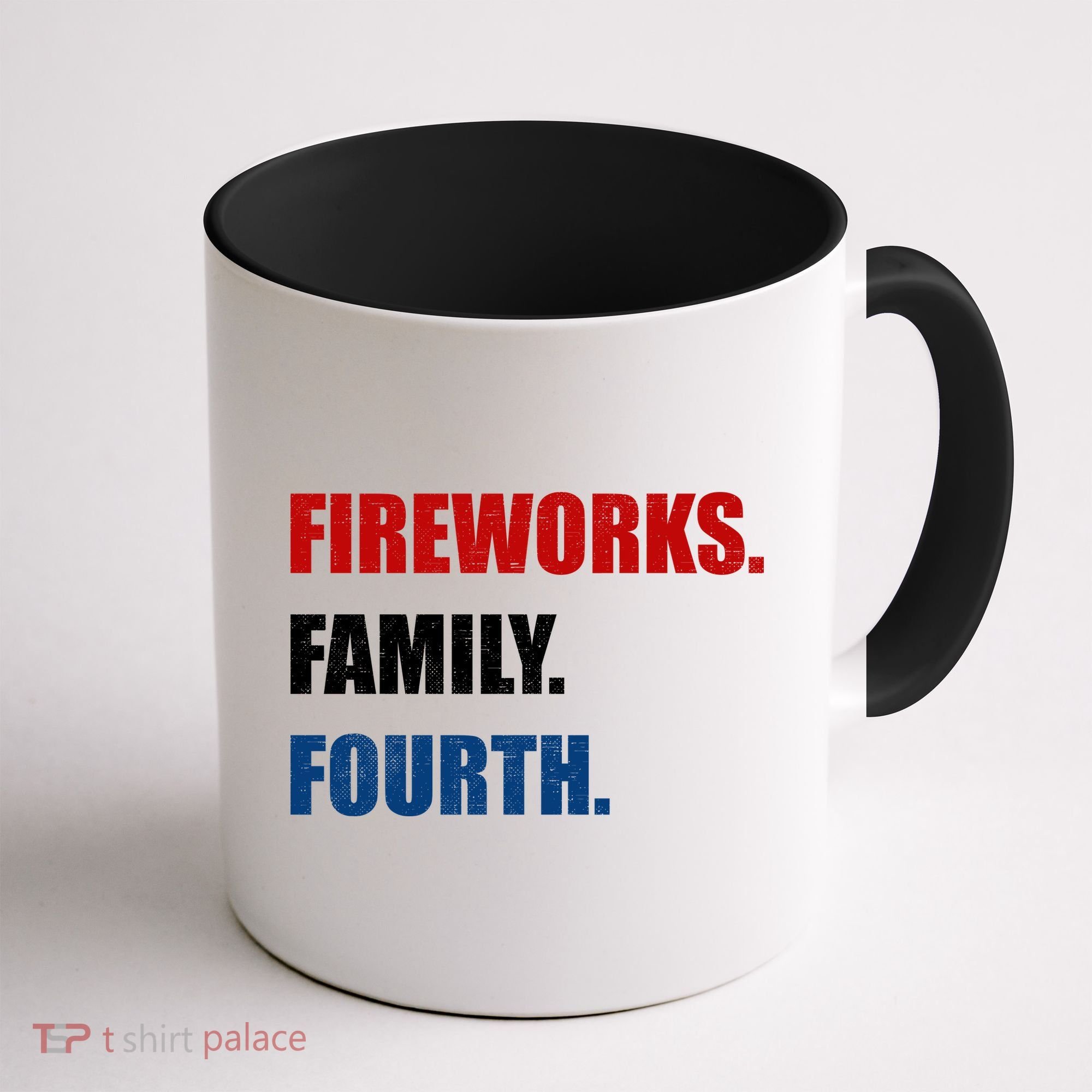 Fireworks Family Fourth Coffee Mug