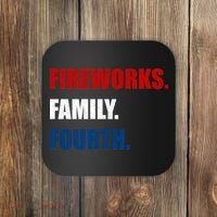 Fireworks Family Fourth Coaster thumb 0
