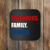 Fireworks Family Fourth Coaster thumb 0