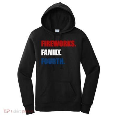 Fireworks Family Fourth Women's Hoodie
