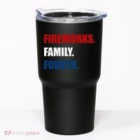 Fireworks Family Fourth Tumbler thumb 0