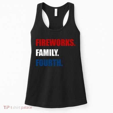 Fireworks Family Fourth Women's Tank Top