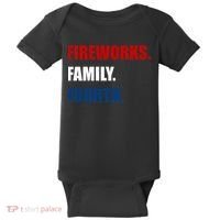 Fireworks Family Fourth Baby Bodysuit thumb 0