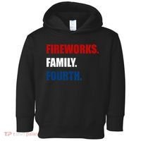 Fireworks Family Fourth Toddler Hoodie thumb 0