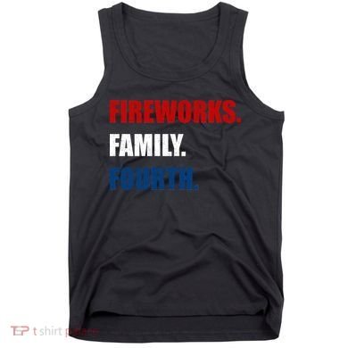 Fireworks Family Fourth Tank Top