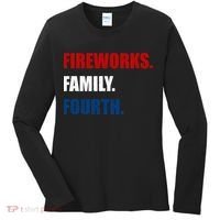 Fireworks Family Fourth Women's Long Sleeve Shirt thumb 0