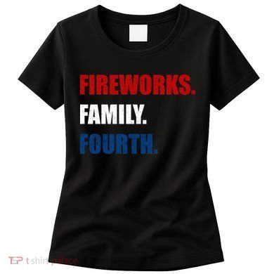 Fireworks Family Fourth Women's T-Shirt