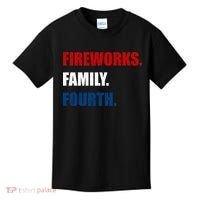 Fireworks Family Fourth Kids T-Shirt thumb 0