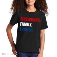 Fireworks Family Fourth Kids T-Shirt thumb 2