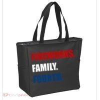 Fireworks Family Fourth Tote Bag thumb 2