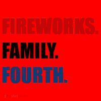 Fireworks Family Fourth Santa Hat thumb 1