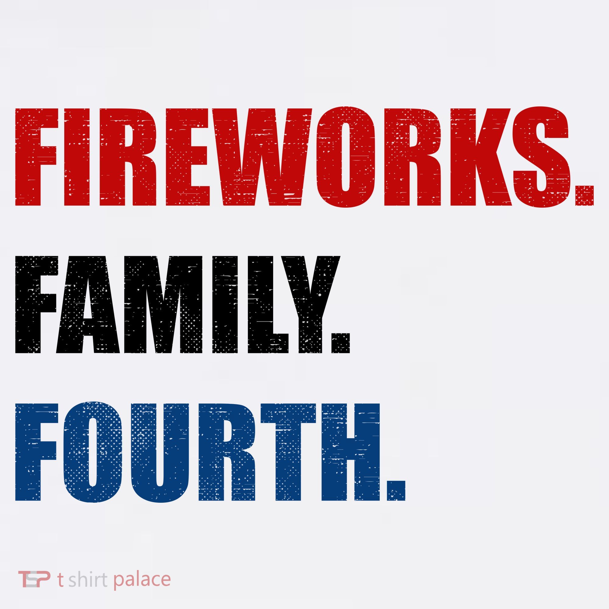 Fireworks Family Fourth Garment-Dyed Sweatshirt