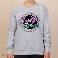 Freestyle Forever For Lovers Of 80s Freestyle Dance Music Women's Sweatshirt thumb 0