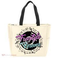 Freestyle Forever For Lovers Of 80s Freestyle Dance Music Tote Bag thumb 0