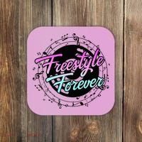Freestyle Forever For Lovers Of 80s Freestyle Dance Music Coaster thumb 0
