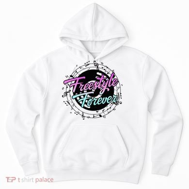 Freestyle Forever For Lovers Of 80s Freestyle Dance Music Hoodie