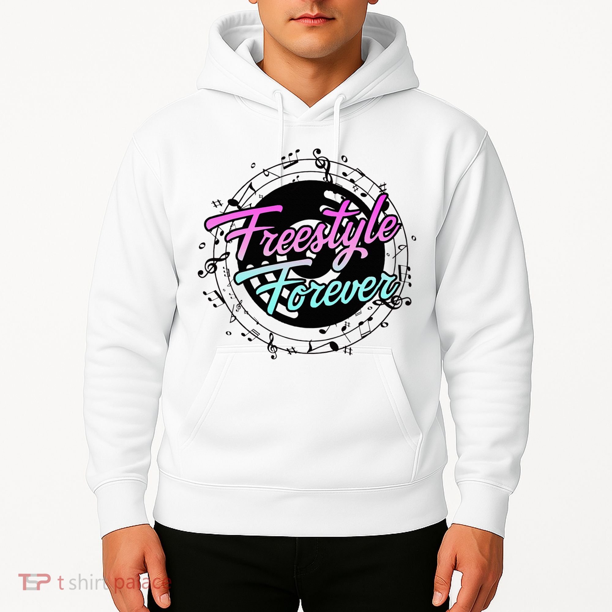 Freestyle Forever For Lovers Of 80s Freestyle Dance Music Hoodie