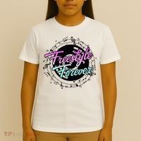 Freestyle Forever For Lovers Of 80s Freestyle Dance Music T-Shirt thumb 4