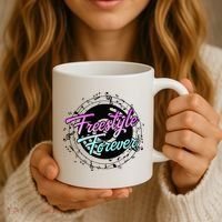 Freestyle Forever For Lovers Of 80s Freestyle Dance Music Coffee Mug thumb 3