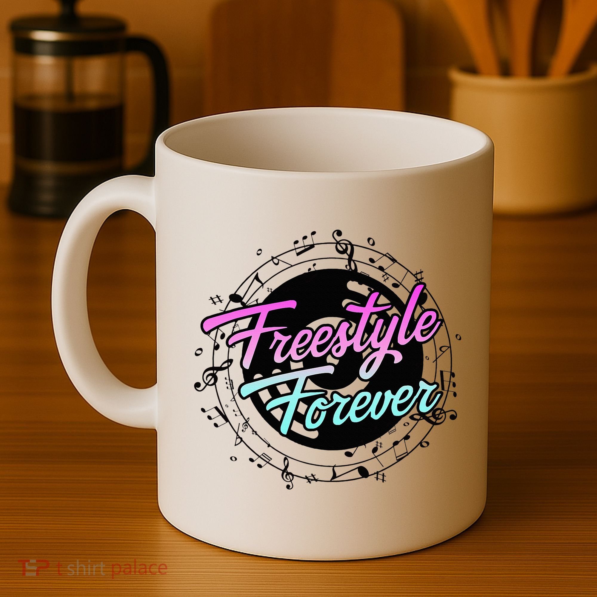 Freestyle Forever For Lovers Of 80s Freestyle Dance Music Coffee Mug