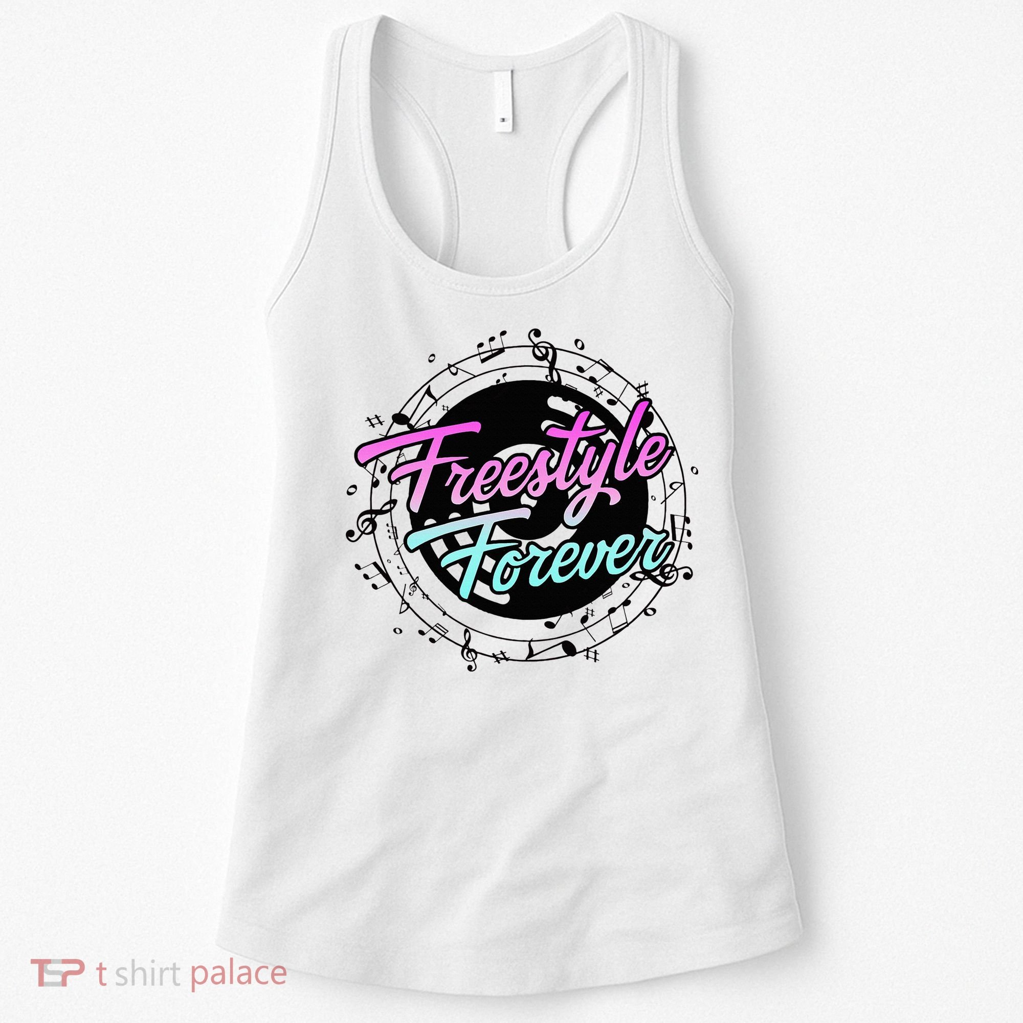 Freestyle Forever For Lovers Of 80s Freestyle Dance Music Women's Tank Top