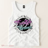 Freestyle Forever For Lovers Of 80s Freestyle Dance Music Tank Top thumb 2