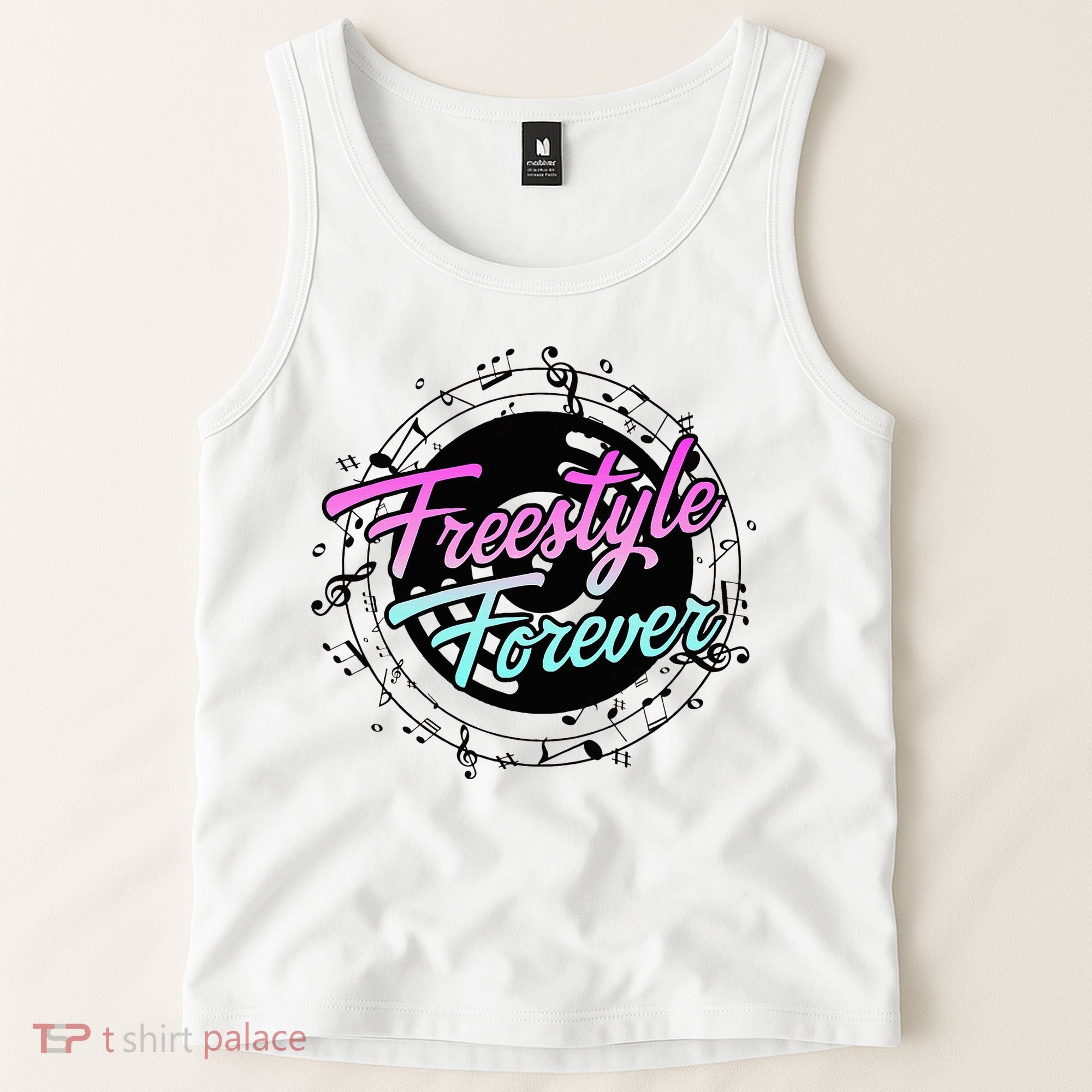 Freestyle Forever For Lovers Of 80s Freestyle Dance Music Tank Top