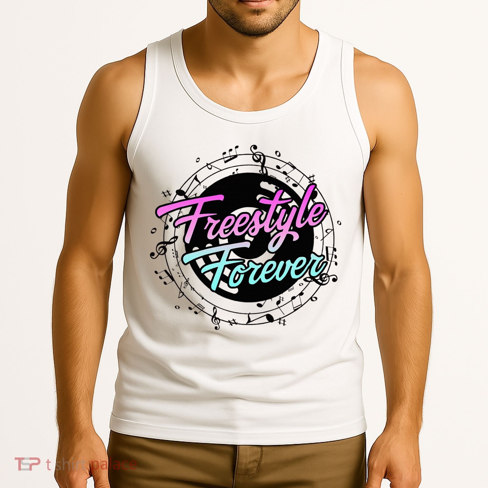 Freestyle Forever For Lovers Of 80s Freestyle Dance Music Tank Top
