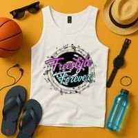 Freestyle Forever For Lovers Of 80s Freestyle Dance Music Tank Top thumb 4