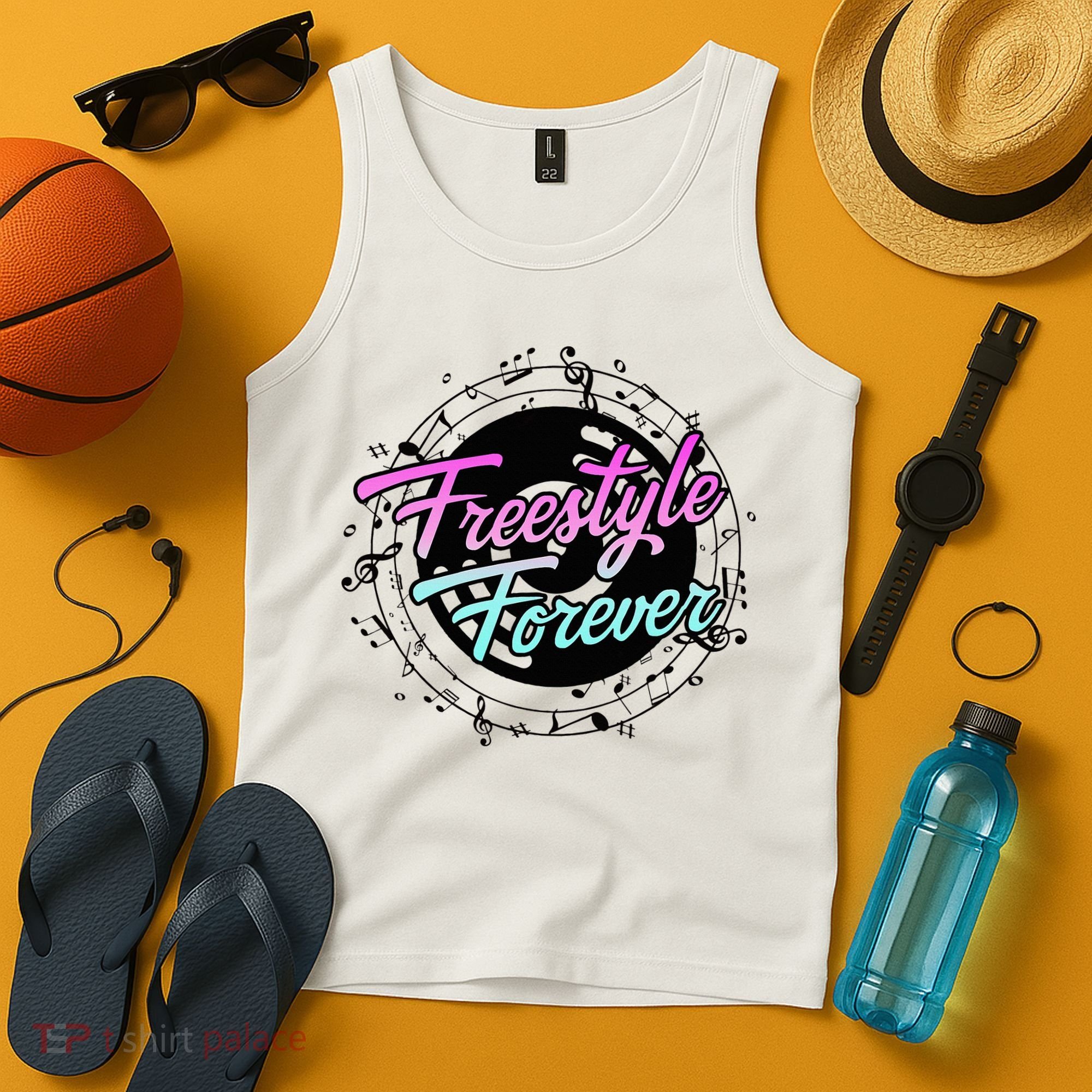 Freestyle Forever For Lovers Of 80s Freestyle Dance Music Tank Top
