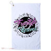 Freestyle Forever For Lovers Of 80s Freestyle Dance Music Golf Towel thumb 0