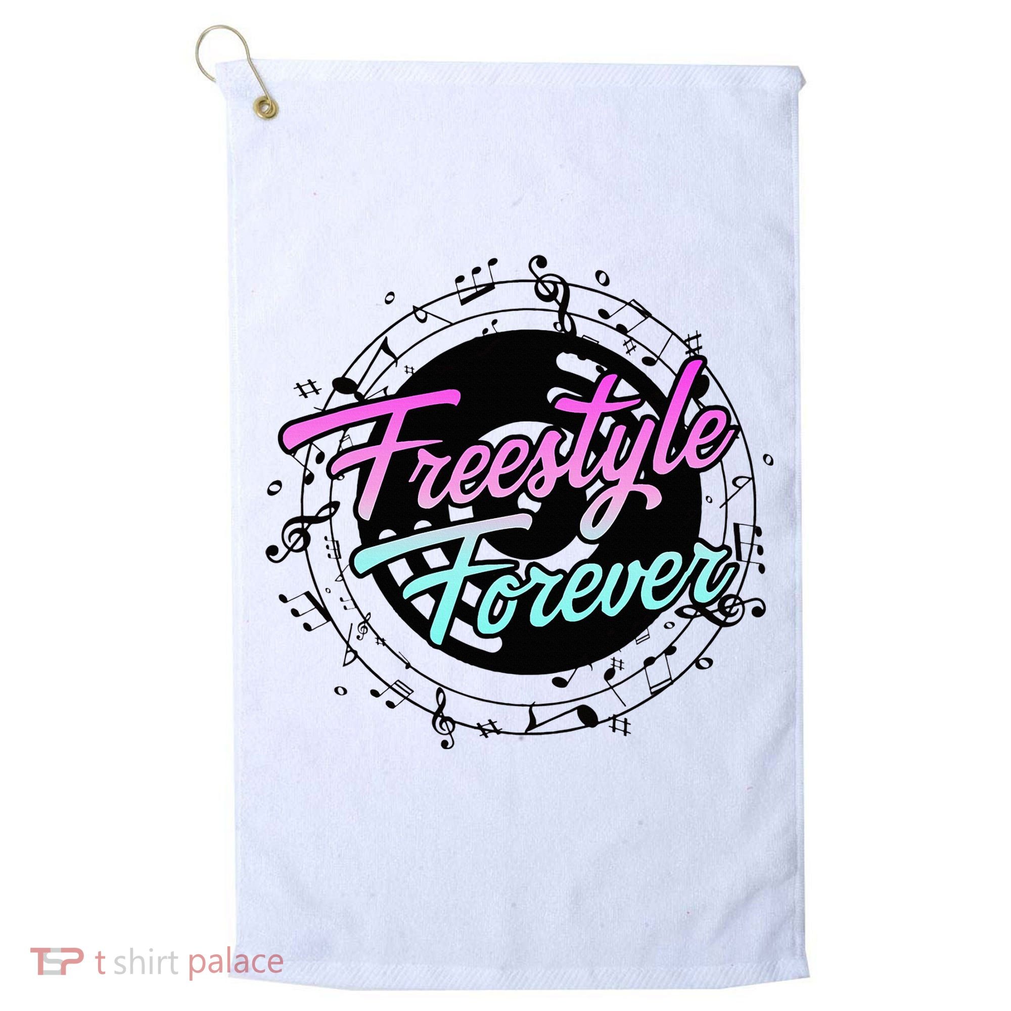 Freestyle Forever For Lovers Of 80s Freestyle Dance Music Golf Towel