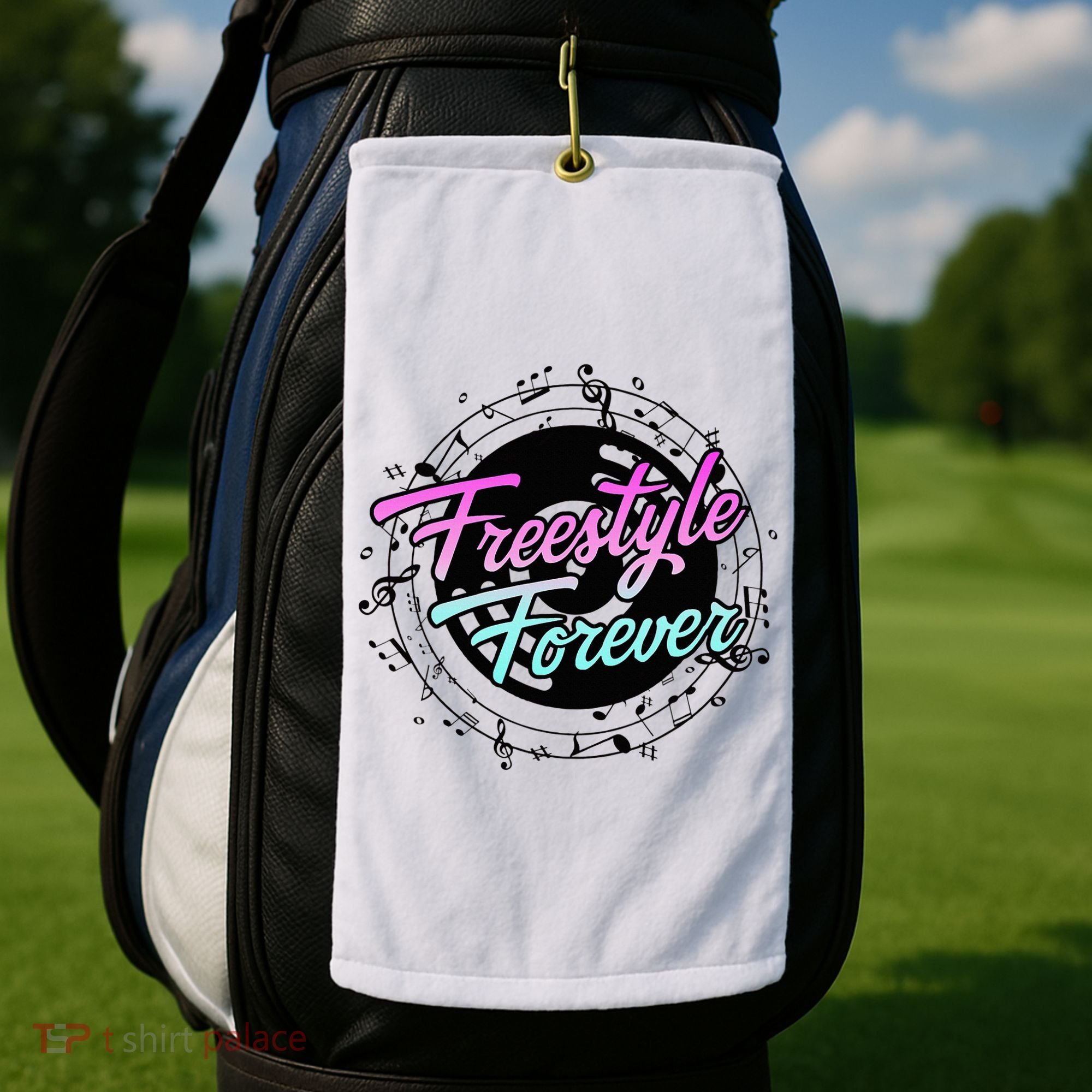 Freestyle Forever For Lovers Of 80s Freestyle Dance Music Golf Towel