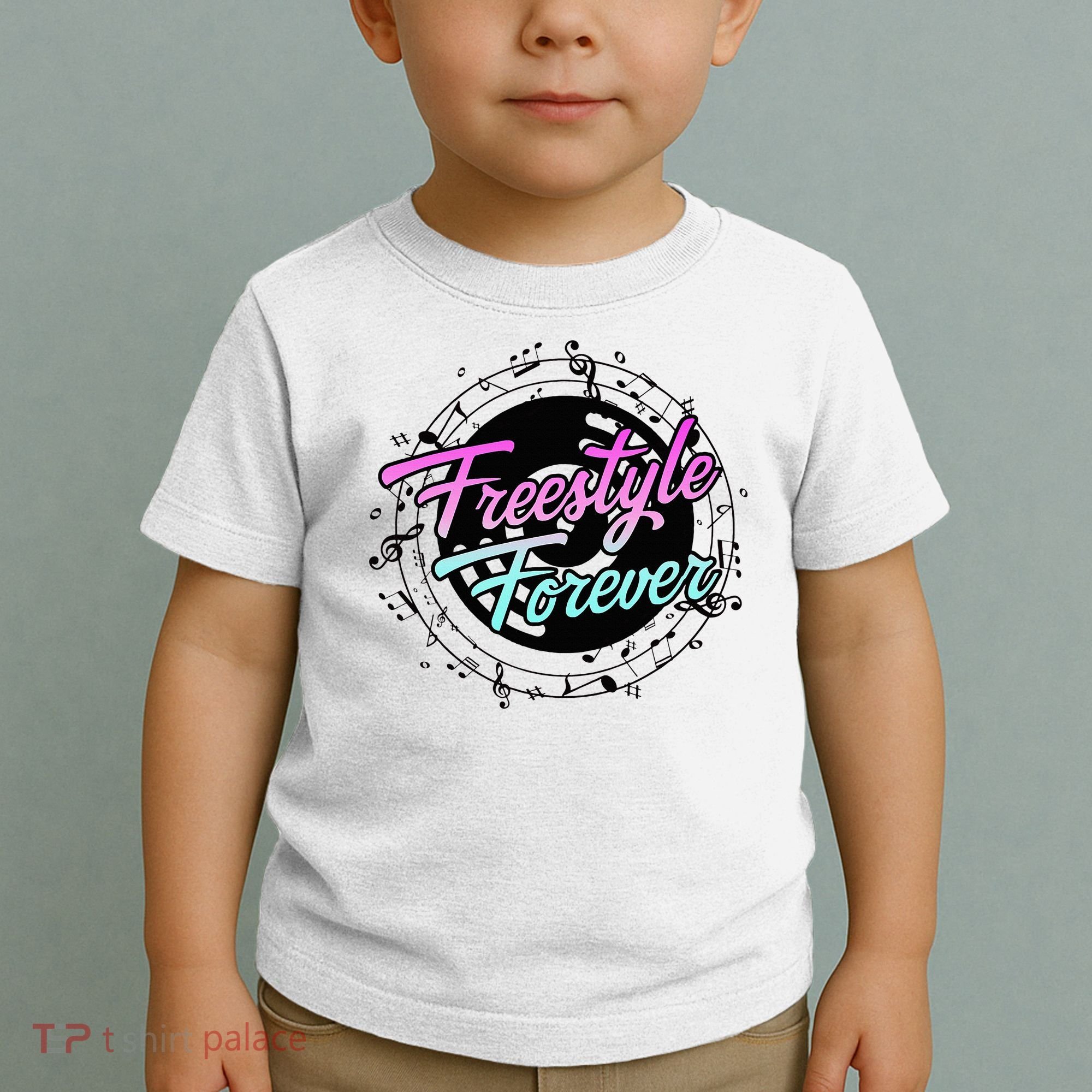 Freestyle Forever For Lovers Of 80s Freestyle Dance Music Toddler T-Shirt
