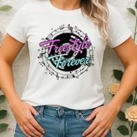 Freestyle Forever For Lovers Of 80s Freestyle Dance Music Women's T-Shirt thumb 2