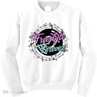 Freestyle Forever For Lovers Of 80s Freestyle Dance Music Kids Sweatshirt thumb 0