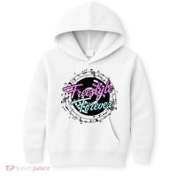 Freestyle Forever For Lovers Of 80s Freestyle Dance Music Kids Hoodie thumb 0