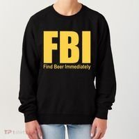 Funny Fbi Find Beer Immediately Women's Sweatshirt thumb 0