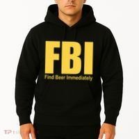 Funny Fbi Find Beer Immediately Hoodie thumb 2