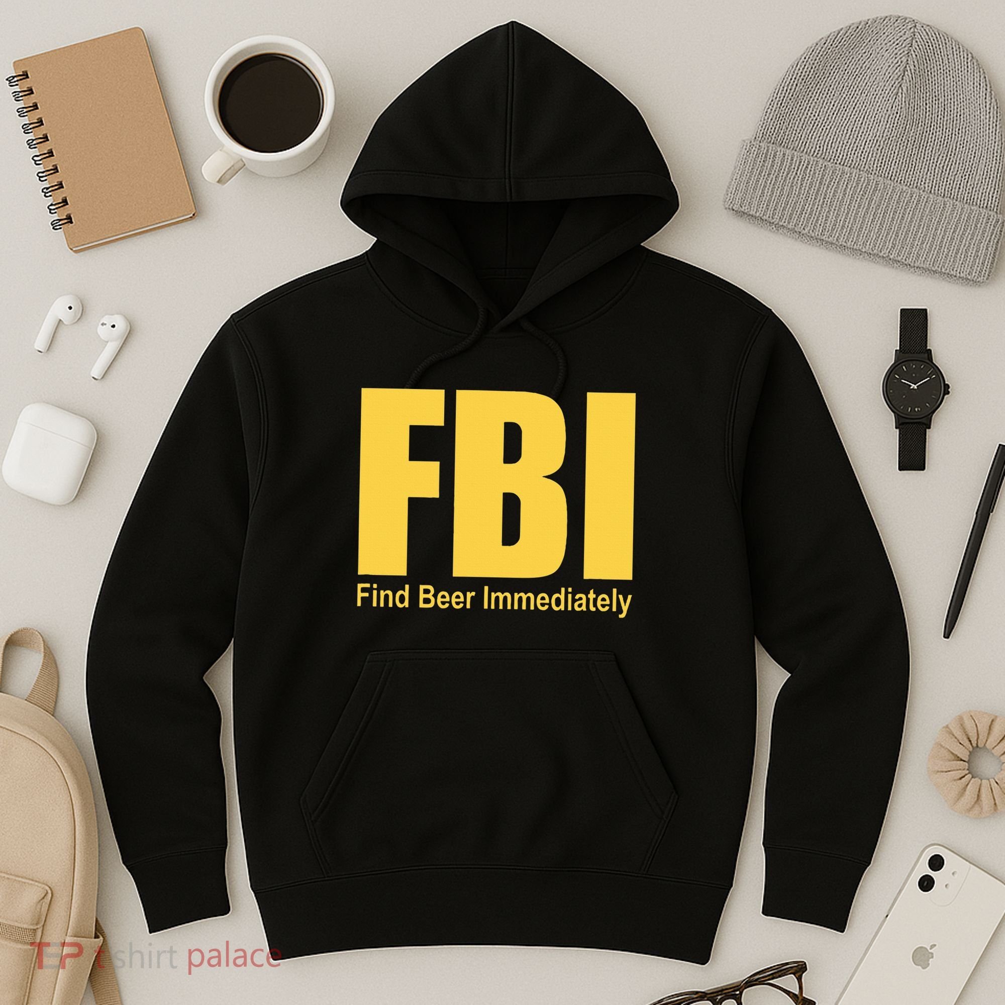Funny Fbi Find Beer Immediately Hoodie