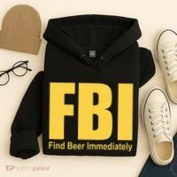 Funny Fbi Find Beer Immediately Hoodie thumb 4